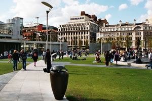 Manchester Scene - Piccadilly Gardens